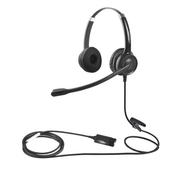CS12 QD call center headset noise-cancelling